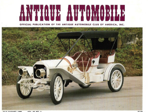 ANTIQUE AUTOMOBILE 1986 JULY - '09 STERLING,'57 PORSCHE SPEEDSTER,'17 MODEL T